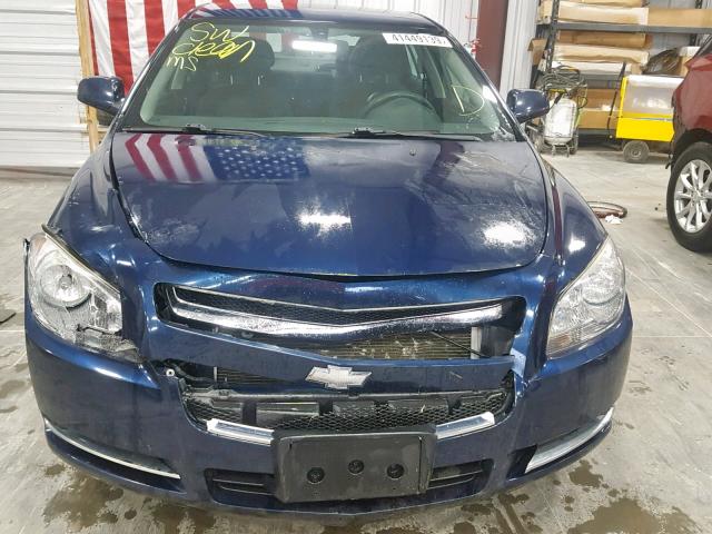 1G1ZC5EU2BF147193 - 2011 CHEVROLET MALIBU 1LT ლურჯი ფოტო 9
