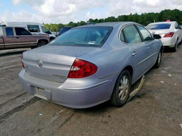 2G4WD532051296301 - 2005 BUICK LACROSSE C BLUE photo 4