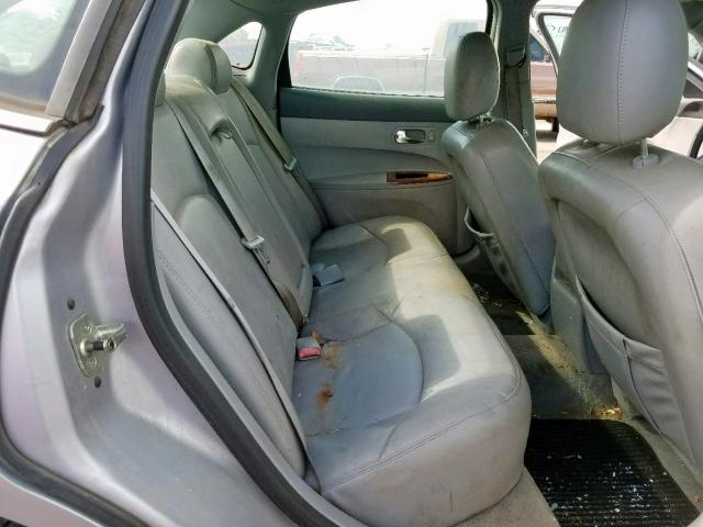 2G4WD532051296301 - 2005 BUICK LACROSSE C BLUE photo 6