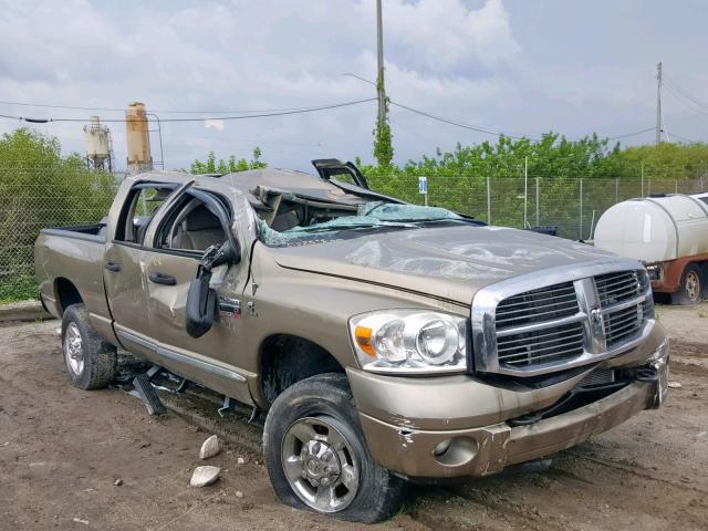 1D7KS28A97J585487 - 2007 DODGE RAM 2500 S ბეჟი ფოტო 1