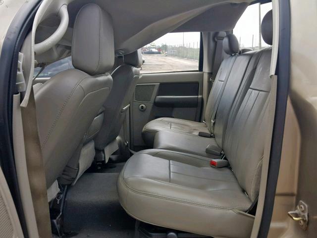 1D7KS28A97J585487 - 2007 DODGE RAM 2500 S ბეჟი ფოტო 6