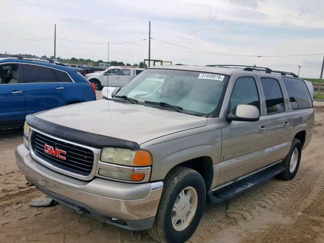 3GKEC16T21G140704 - 2001 GMC YUKON XL C TAN photo 2