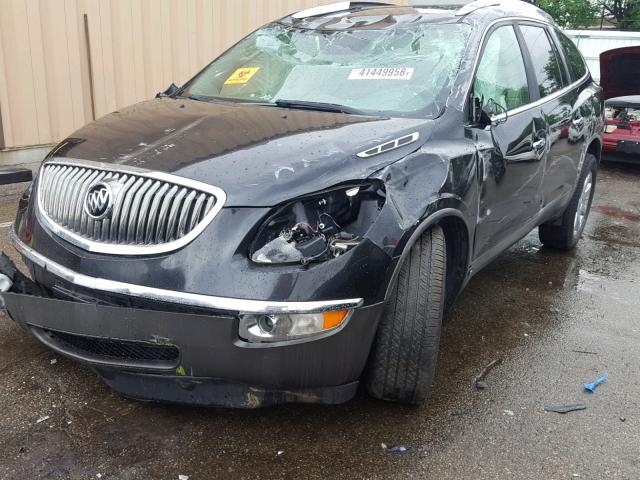 5GAER23768J219276 - 2008 BUICK ENCLAVE CX BLACK photo 2