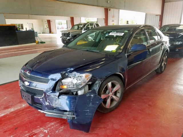 1G1ZC5E13BF367058 - 2011 CHEVROLET MALIBU 1LT 蓝色 照片 2