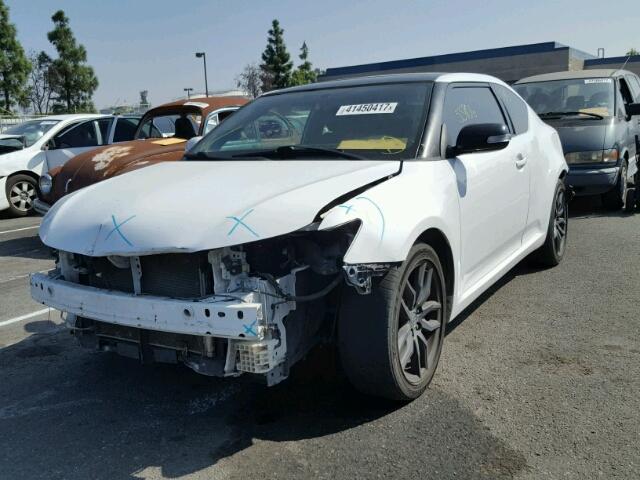 JTKJF5C71E3077693 - 2014 TOYOTA SCION TC თეთრი ფოტო 2
