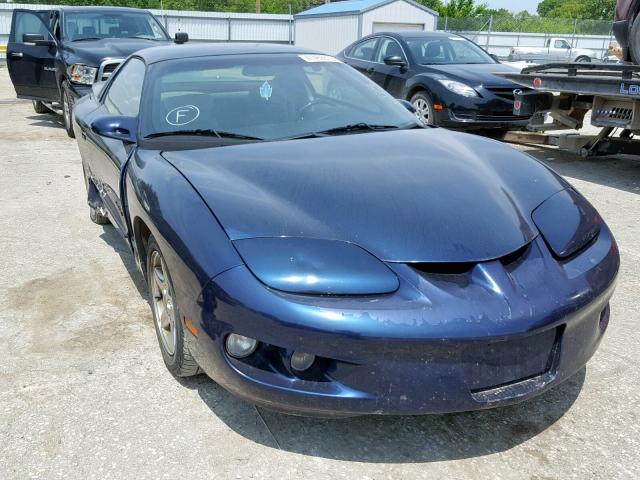 2G2FS22K012123915 - 2001 PONTIAC FIREBIRD BLUE photo 1