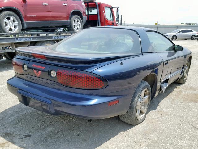 2G2FS22K012123915 - 2001 PONTIAC FIREBIRD BLUE photo 4