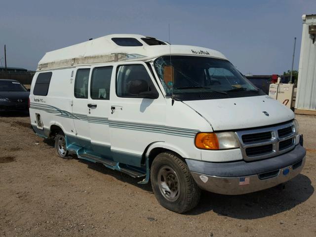 2B6KB31Y7YK109532 - 2000 DODGE RAM VAN B3 WHITE photo 1