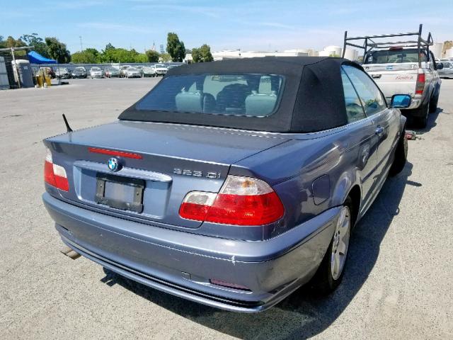 WBABR3341YEG02581 - 2000 BMW 323 CI BLUE photo 4