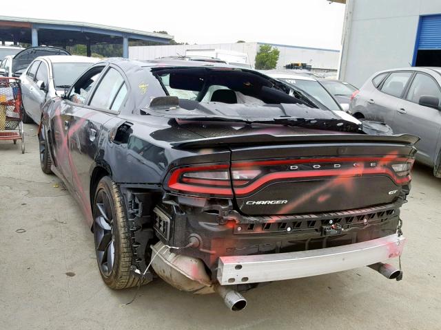 2C3CDXHG6KH592289 - 2019 DODGE CHARGER GT BLACK photo 3