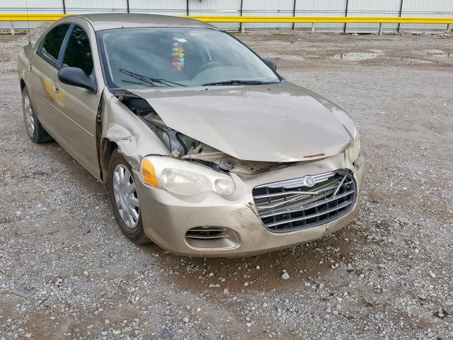 1C3EL46R94N199315 - 2004 CHRYSLER SEBRING LX GOLD photo 9