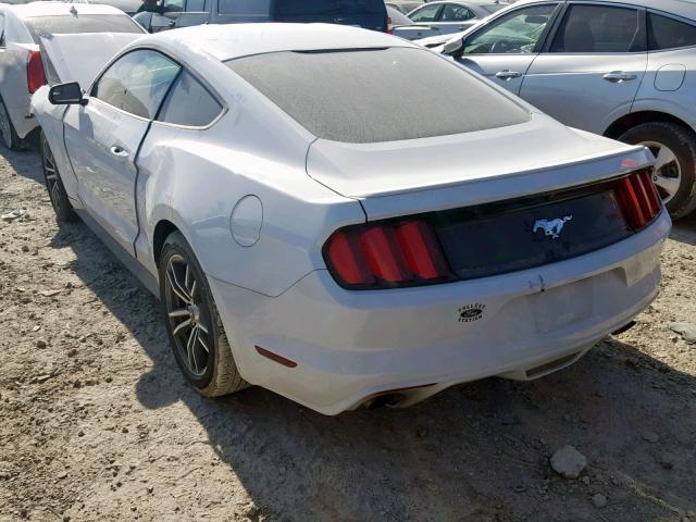 1FA6P8TH2H5276934 - 2017 FORD MUSTANG WHITE photo 3