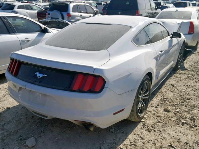 1FA6P8TH2H5276934 - 2017 FORD MUSTANG WHITE photo 4