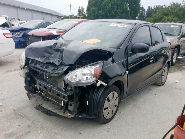 ML32A3HJ1FH041576 - 2015 MITSUBISHI MIRAGE DE BLACK photo 2