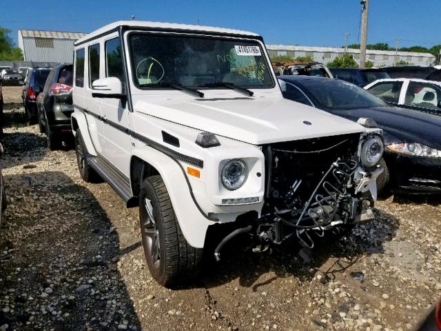 WDCYC3KH2JX290498 - 2018 MERCEDES-BENZ G 550 WHITE photo 1