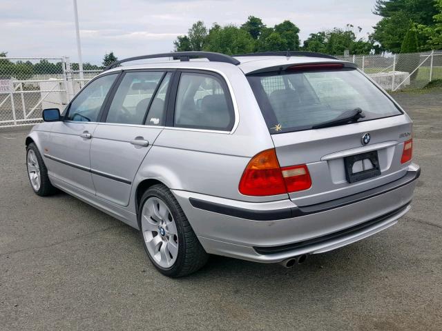 WBAAW33491ET41420 - 2001 BMW 325 IT GRAY photo 3