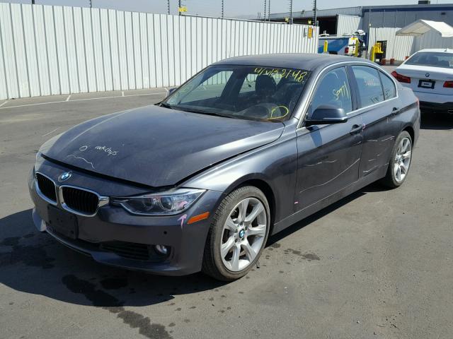 WBA3F9C57EF484516 - 2014 BMW ACTIVEHYBR GRAY photo 2