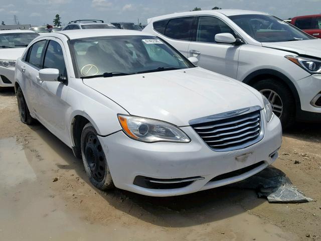 1C3BC4FB3BN547662 - 2011 CHRYSLER 200 LX WHITE photo 1