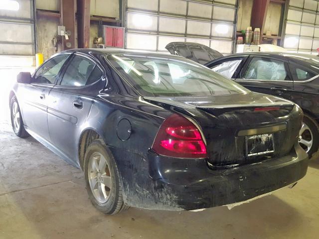 2G2WP552881166431 - 2008 PONTIAC GRAND PRIX BLACK photo 3