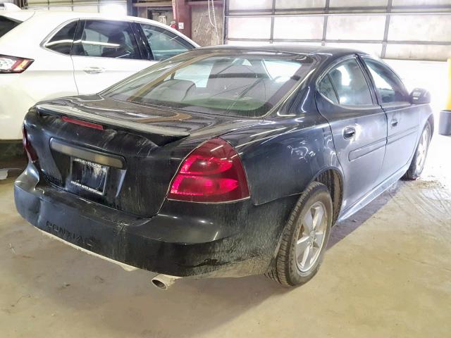 2G2WP552881166431 - 2008 PONTIAC GRAND PRIX BLACK photo 4