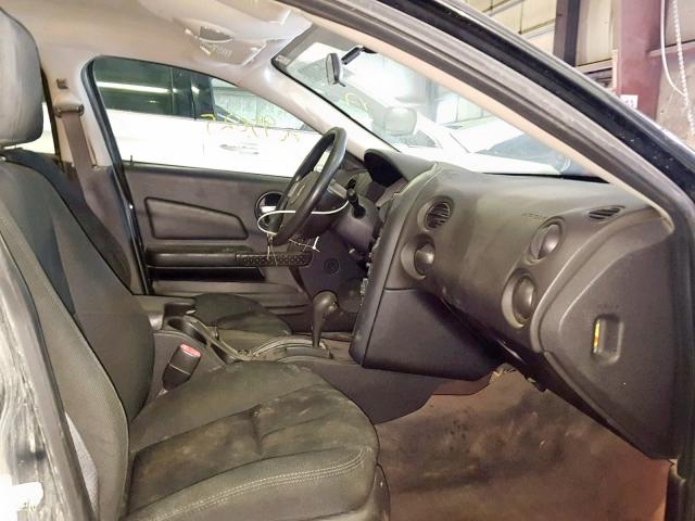 2G2WP552881166431 - 2008 PONTIAC GRAND PRIX BLACK photo 5