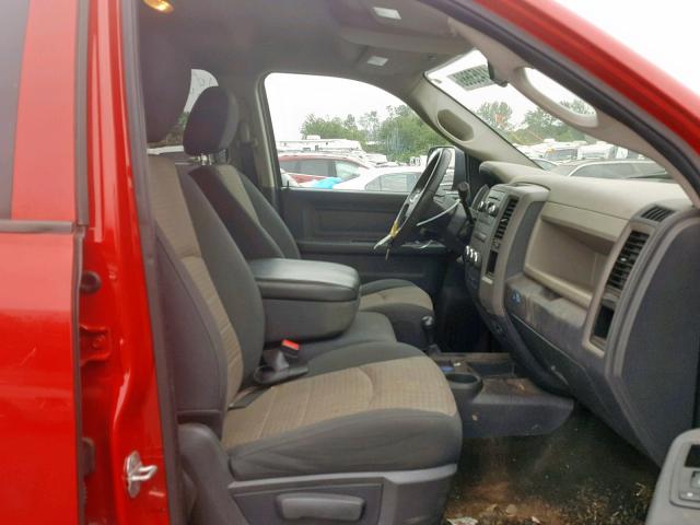 3D7UT2CL6BG601301 - 2011 DODGE RAM 2500 RED photo 5