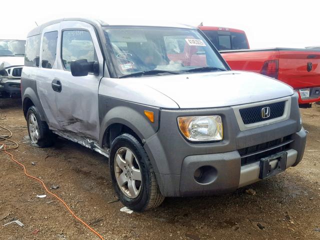 5J6YH28644L025739 - 2004 HONDA ELEMENT EX SILVER photo 1