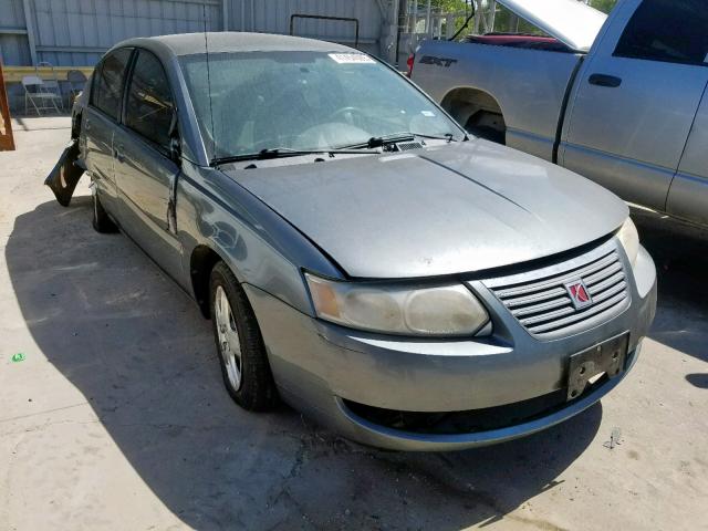 1G8AJ58F96Z185204 - 2006 SATURN ION LEVEL CHARCOAL photo 1