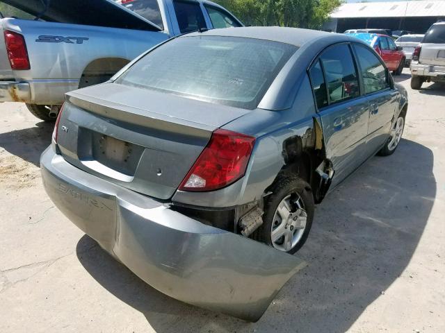 1G8AJ58F96Z185204 - 2006 SATURN ION LEVEL CHARCOAL photo 4