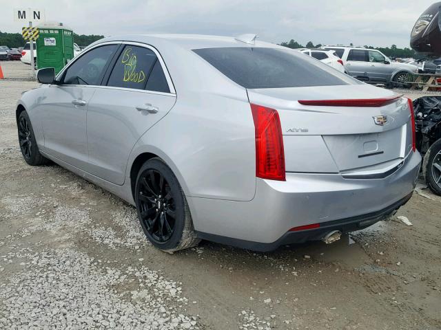 1G6AB5RX6H0120590 - 2017 CADILLAC ATS LUXURY SILVER photo 3