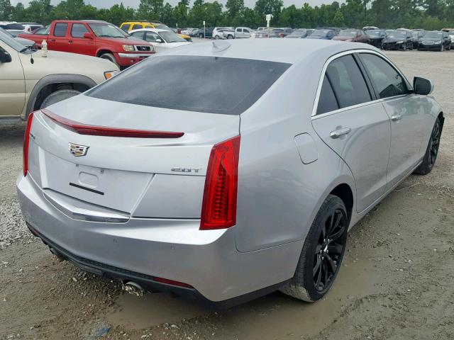 1G6AB5RX6H0120590 - 2017 CADILLAC ATS LUXURY SILVER photo 4