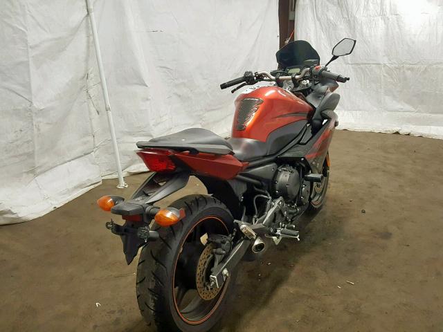 JYARJ18E7BA007434 - 2011 YAMAHA FZ6 R BROWN photo 4