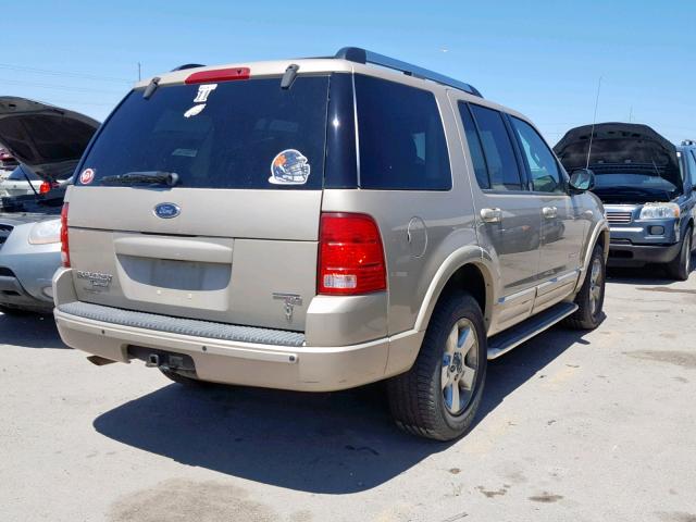 1FMZU75W95UB91639 - 2005 FORD EXPLORER L GOLD photo 4