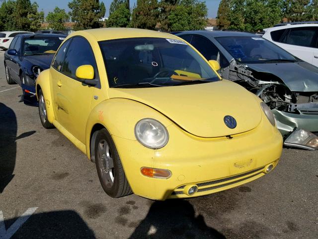 3VWCC21C3XM437732 - 1999 VOLKSWAGEN NEW BEETLE ყვითელი ფოტო 1