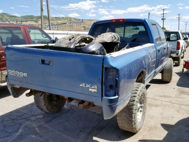 1D7KS28CX6J120300 - 2006 DODGE RAM 2500 S ლურჯი ფოტო 4