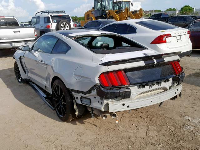 1FA6P8JZ4H5523043 - 2017 FORD MUSTANG SH SILVER photo 3