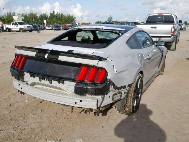 1FA6P8JZ4H5523043 - 2017 FORD MUSTANG SH SILVER photo 4