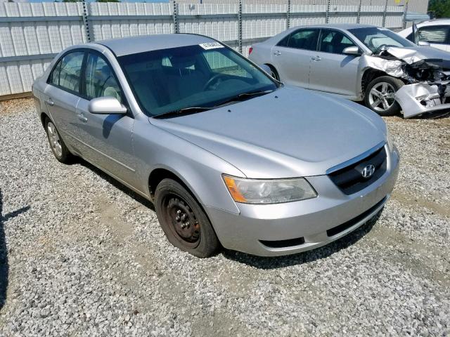 5NPET46C58H347098 - 2008 HYUNDAI SONOTA SILVER photo 1