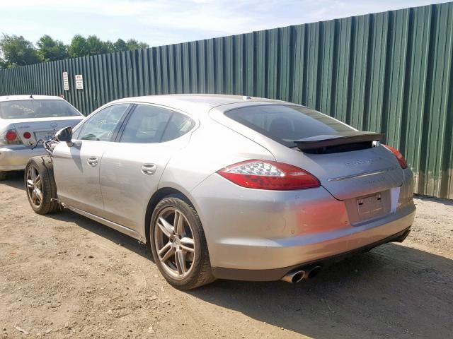 WP0AB2A71BL061185 - 2011 PORSCHE PANAMERA S SILVER photo 3