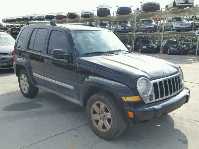 1J8GL58K85W518539 - 2005 JEEP LIBERTY LI BLACK photo 1