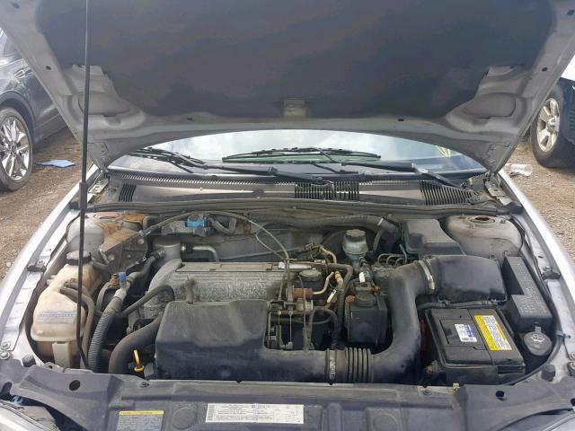 1G1JH54F947160277 - 2004 CHEVROLET CAVALIER L SILVER photo 7