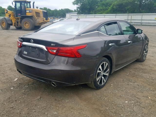 1N4AA6AP3GC440941 - 2016 NISSAN MAXIMA 3.5 BROWN photo 4