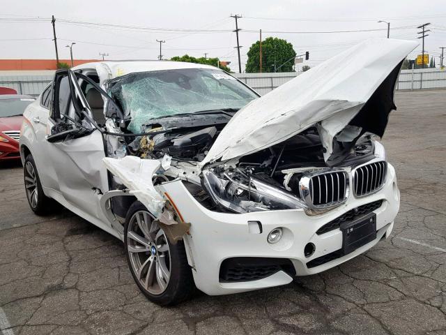 5UXKU6C50F0F94428 - 2015 BMW X6 XDRIVE5 WHITE photo 1