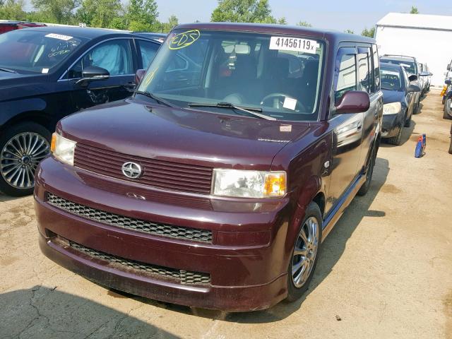 JTLKT324954008913 - 2005 TOYOTA SCION XB 紫色 照片 2