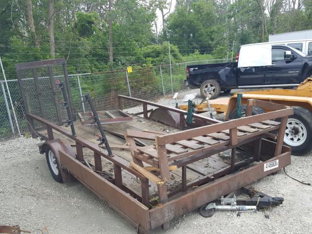 1ZFUE1217JB000796 - 2004 UTILITY TRAILER Qəhvəyi foto 1