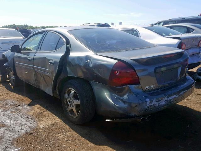 2G2WS522441292086 - 2004 PONTIAC GRAND PRIX GRAY photo 3
