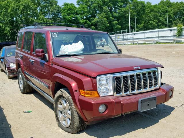 1J8HG68288C218116 - 2008 JEEP COMMANDER 勃艮第红 照片 1