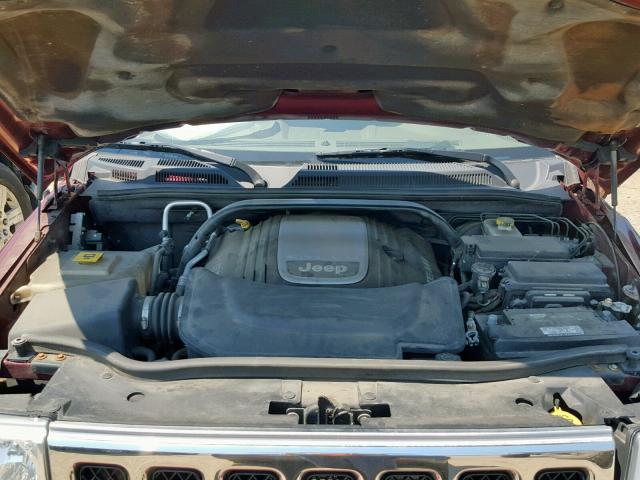 1J8HG68288C218116 - 2008 JEEP COMMANDER 勃艮第红 照片 7