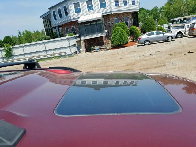 1J8HG68288C218116 - 2008 JEEP COMMANDER 勃艮第红 照片 9