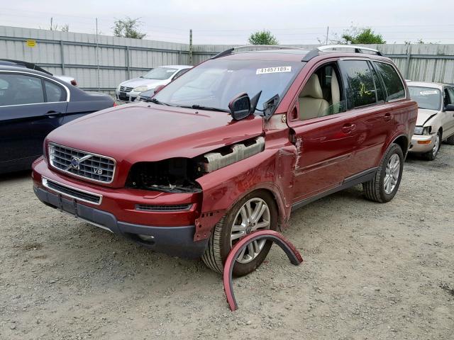 YV4CZ852171368538 - 2007 VOLVO XC90 V8 RED photo 2